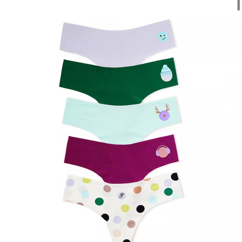 🩷❤️🧡💚VS PINK PANTYS 💚❤️🧡💛